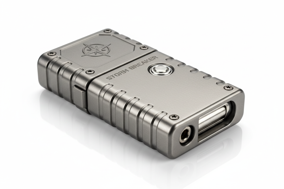 🔥 Pourquoi le briquet tempête est devenu indispensable en extérieur ?