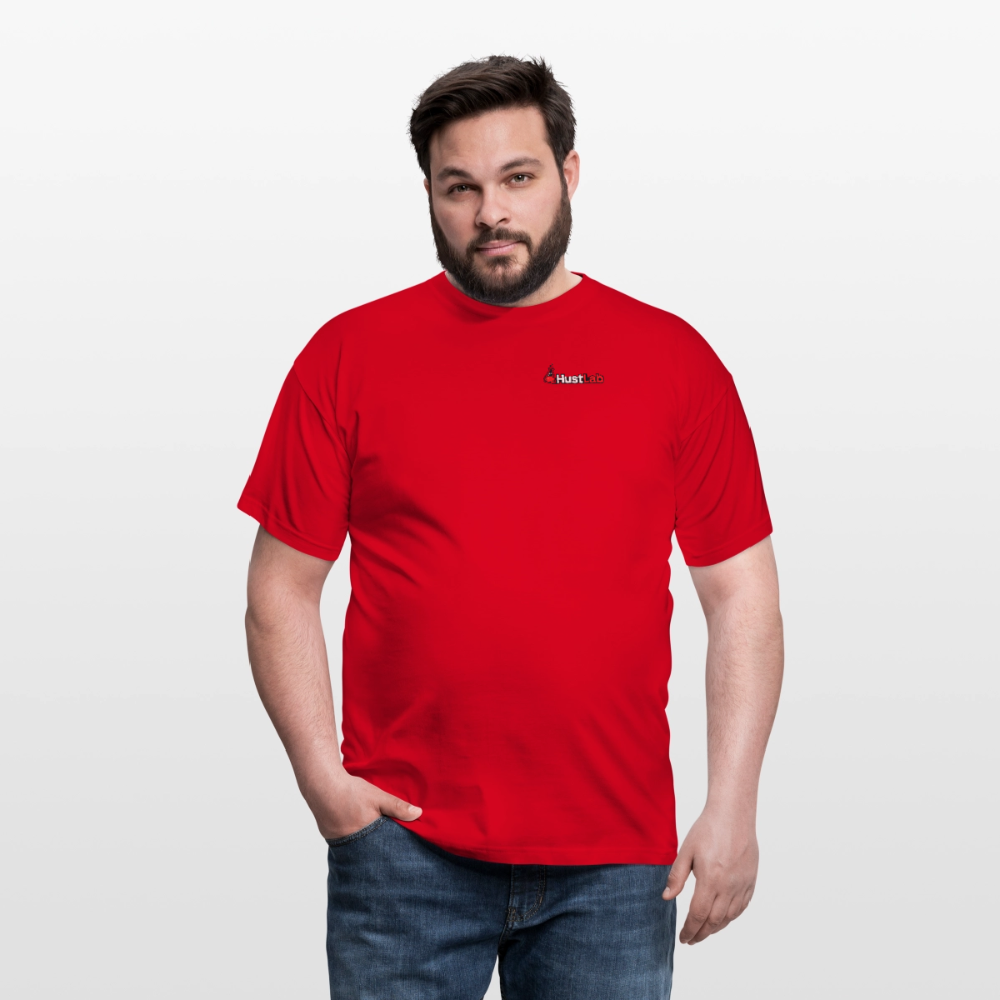 T-Shirt HustLab - red