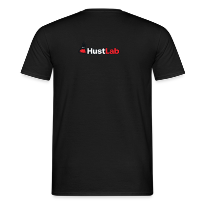 T-Shirt HustLab - black