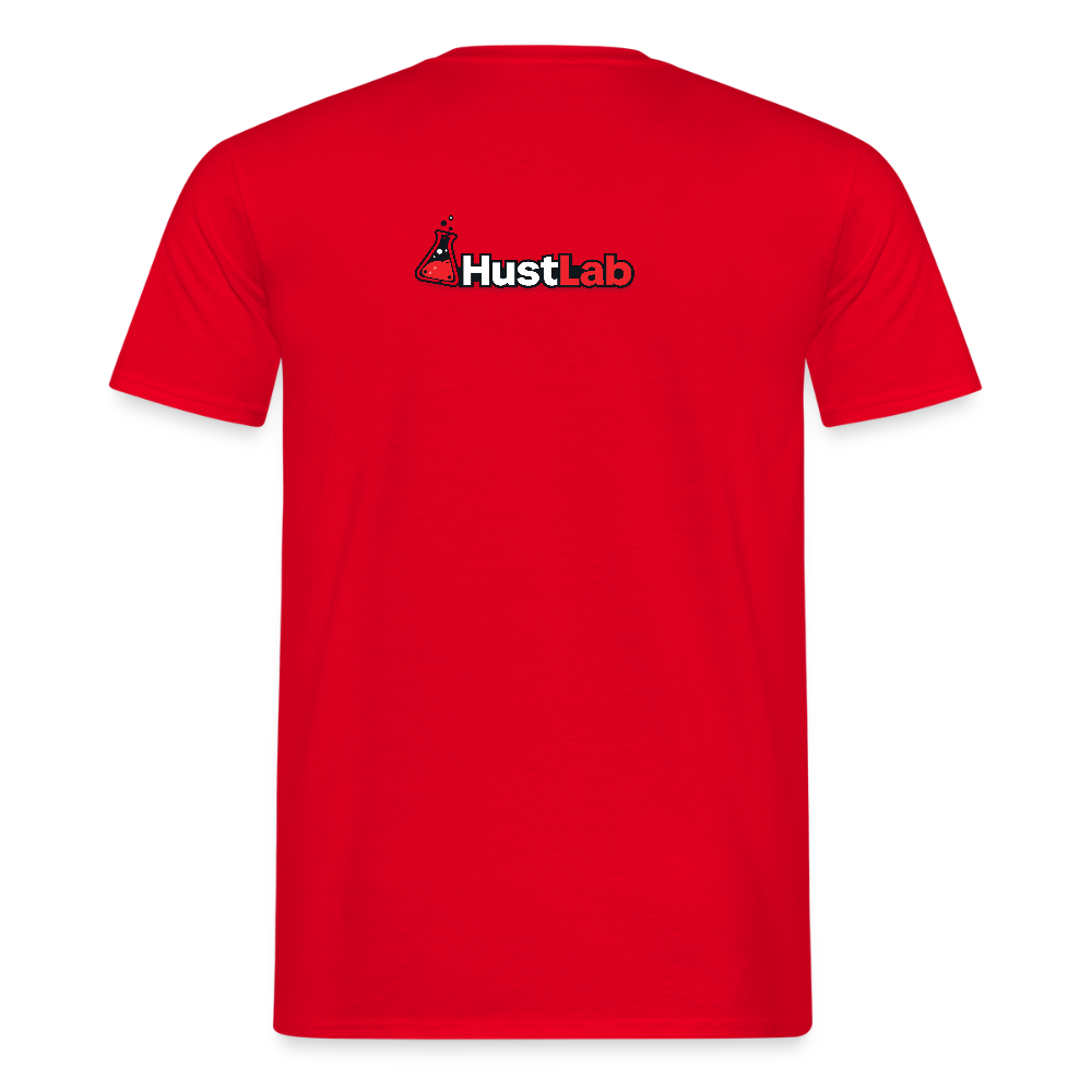 T-Shirt HustLab - red