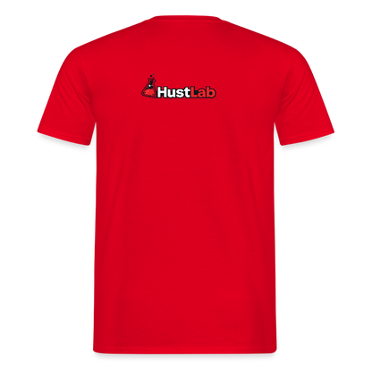 T-Shirt HustLab - red