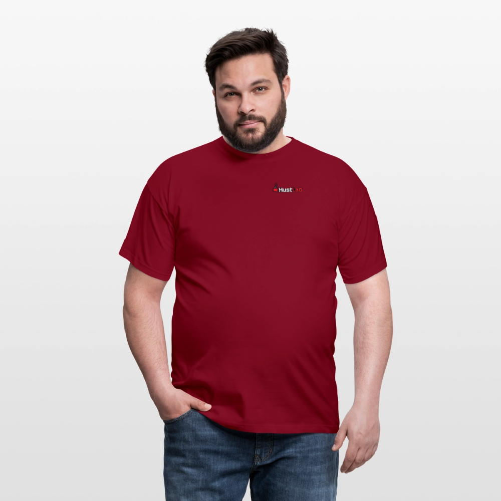 T-Shirt HustLab - brick red