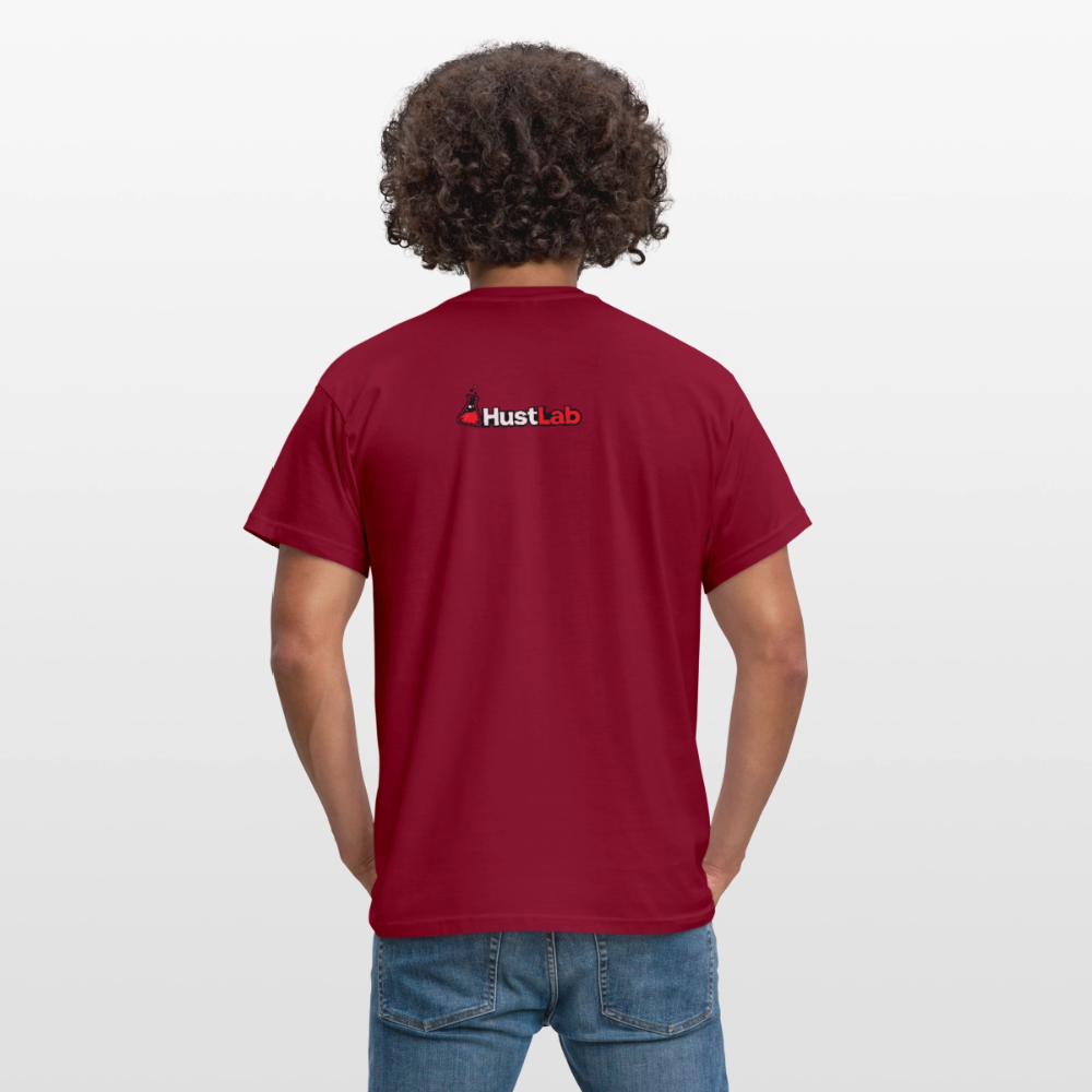 T-Shirt HustLab - brick red