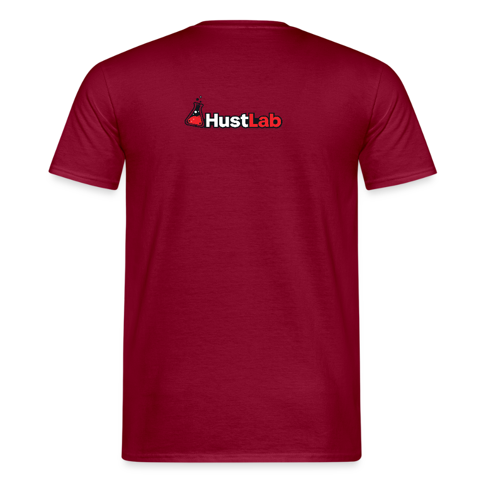 T-Shirt HustLab - brick red