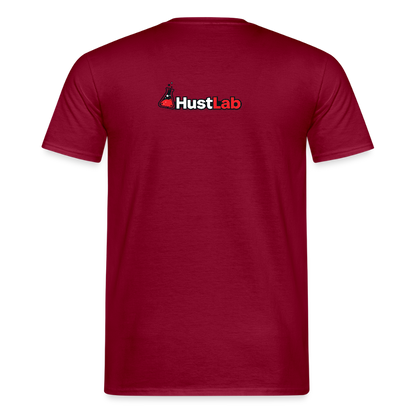T-Shirt HustLab - brick red