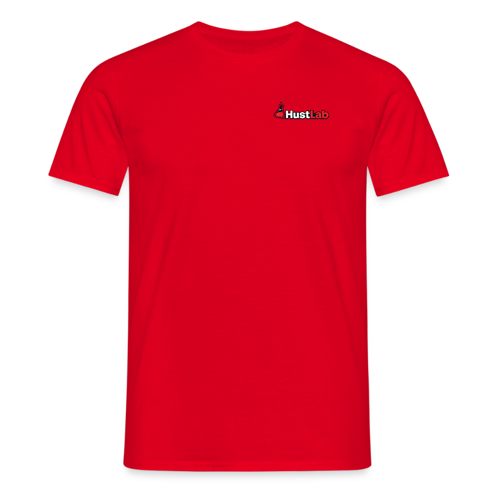 T-Shirt HustLab - red