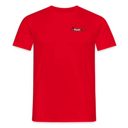 T-Shirt HustLab - red
