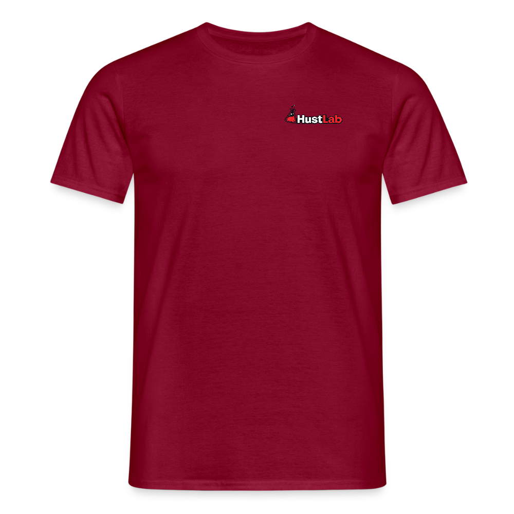 T-Shirt HustLab - brick red