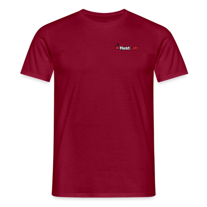 T-Shirt HustLab - brick red