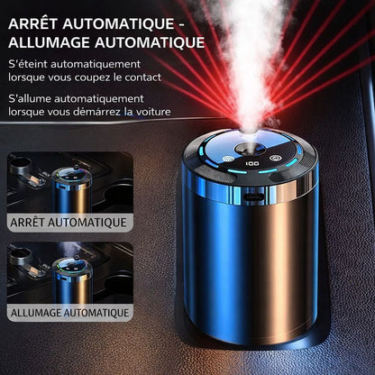Diffuseur de Parfum & Humidificateur Voiture – 5 Modes | HustLab