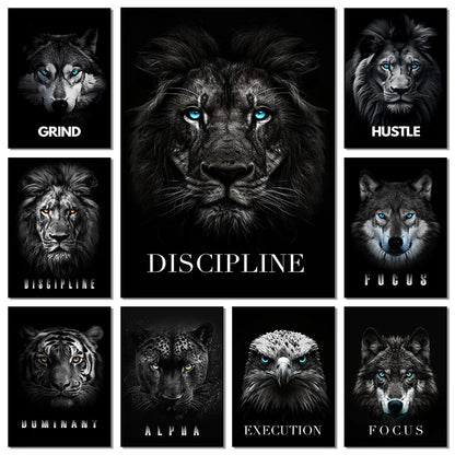 Poster Discipline | Focus et Détermination