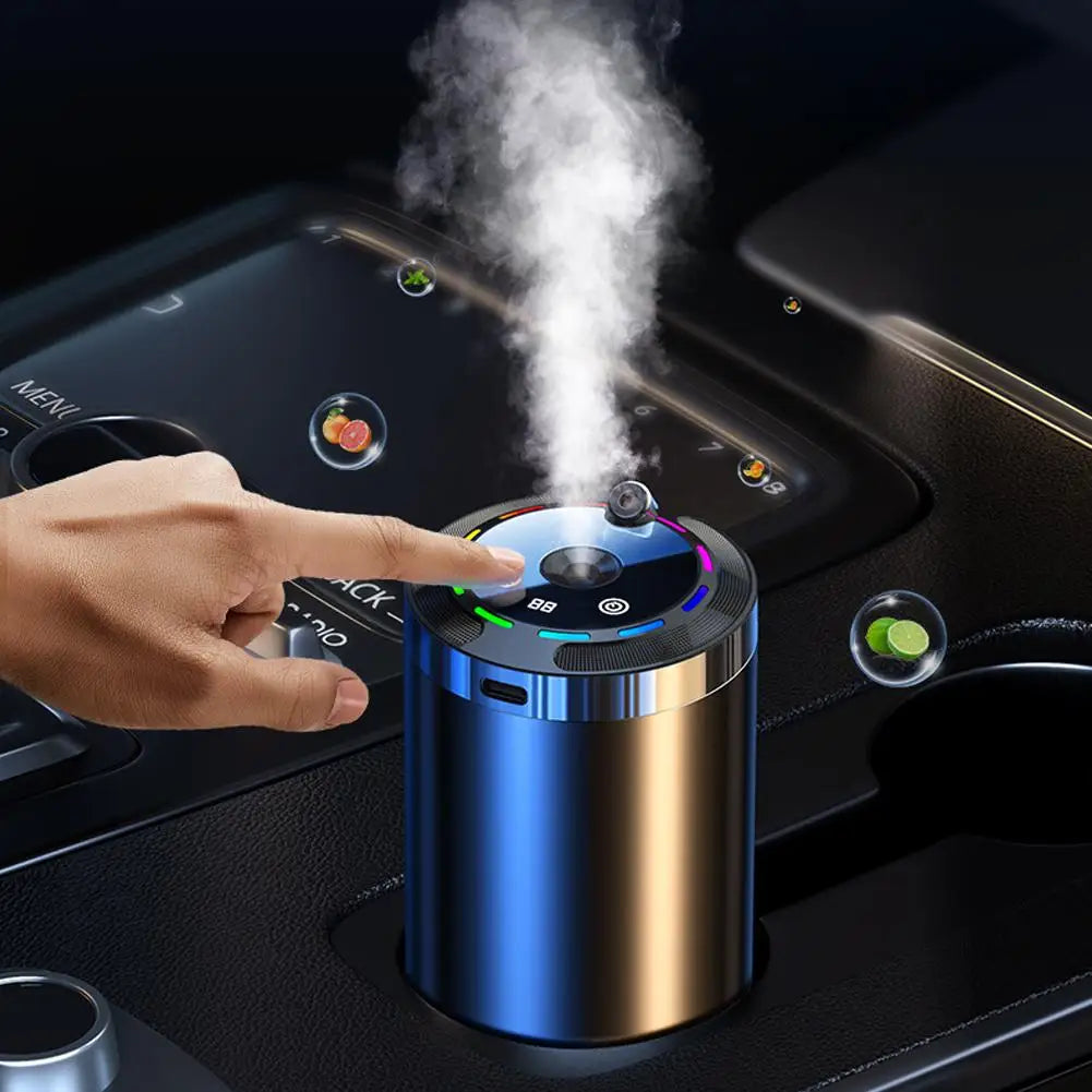Diffuseur de Parfum & Humidificateur Voiture – 5 Modes | HustLab