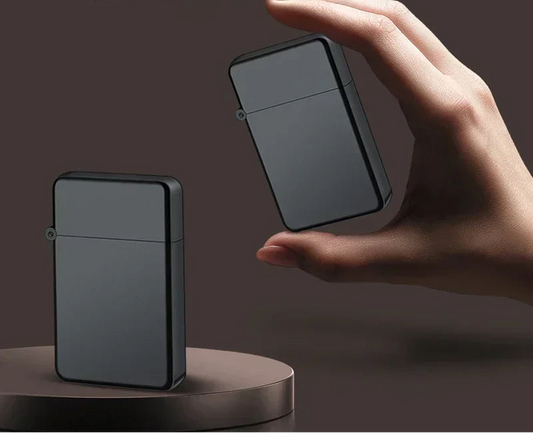 Briquet Tempête Dragon Rouge – Étanche & Coupe-vent en Métal